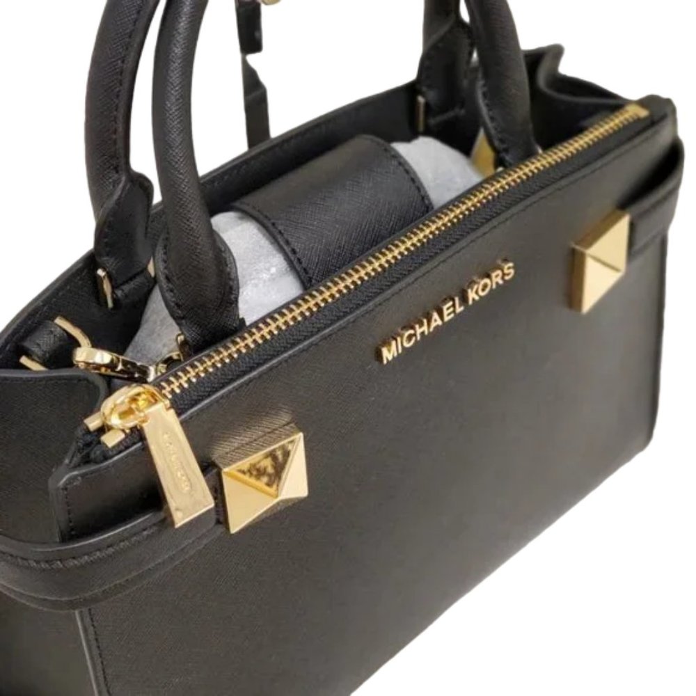 Michael Kors Karla Small East West Leather Satchel - NWT - Picture 6 of 6